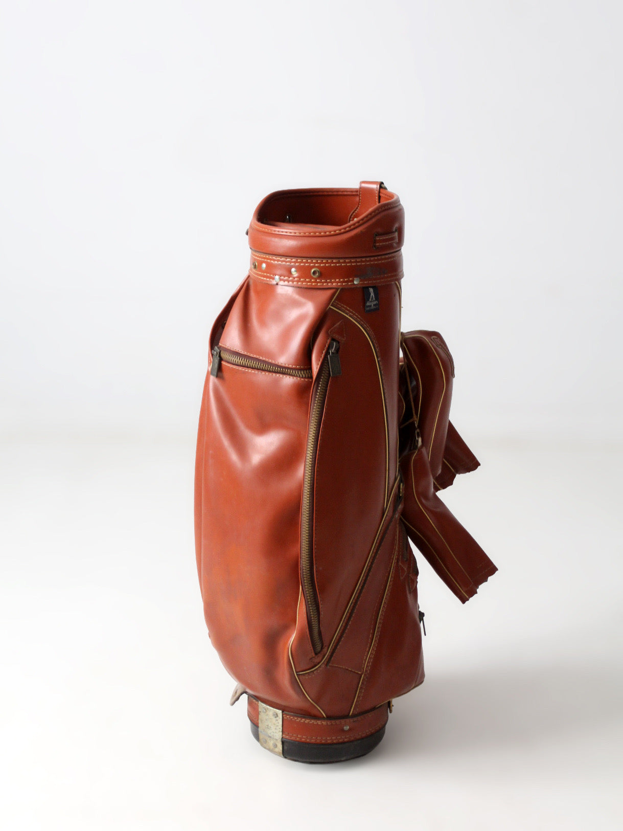 vintage AMF Hogan golf bag with club covers