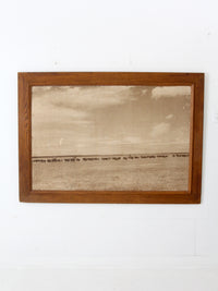 vintage oversize western landscape photo