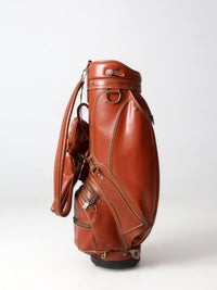 vintage AMF Hogan golf bag with club covers