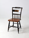 vintage Hitchcock stenciled accent chair