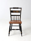 vintage Hitchcock stenciled accent chair