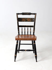 vintage Hitchcock stenciled accent chair