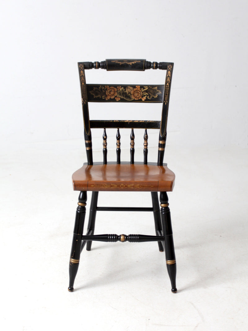 vintage Hitchcock stenciled accent chair