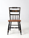 vintage Hitchcock stenciled accent chair