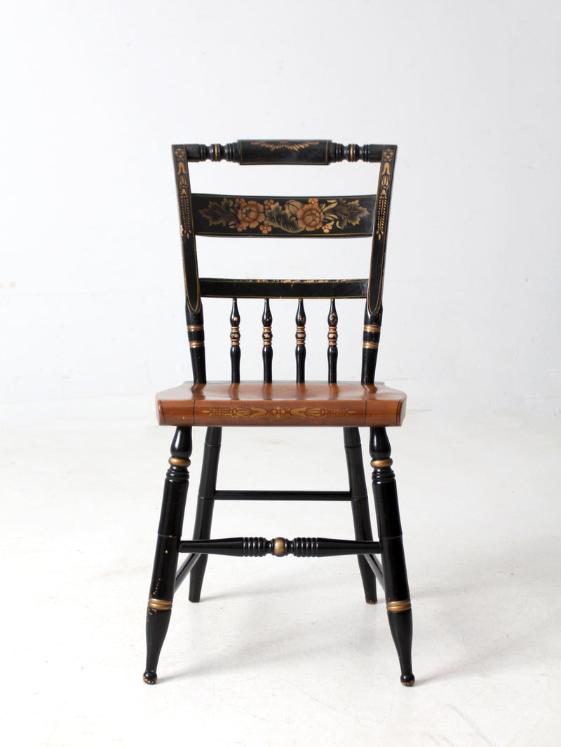 vintage Hitchcock stenciled accent chair