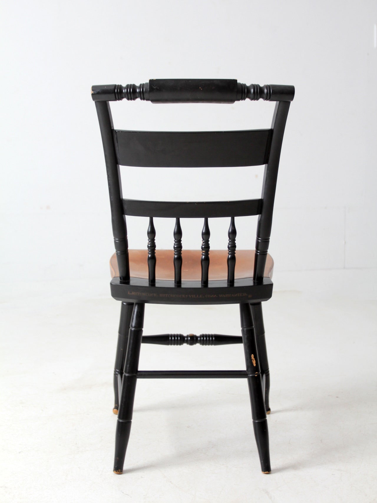 vintage Hitchcock stenciled accent chair