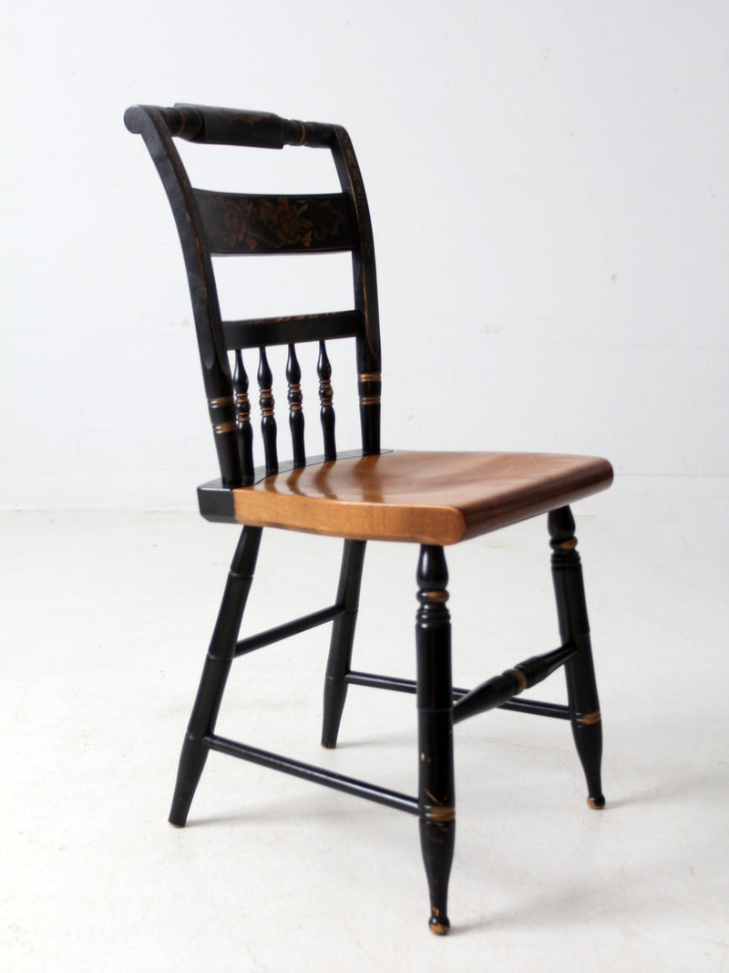 vintage Hitchcock stenciled accent chair