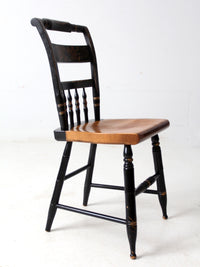 vintage Hitchcock stenciled accent chair
