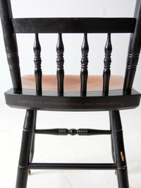 vintage Hitchcock stenciled accent chair