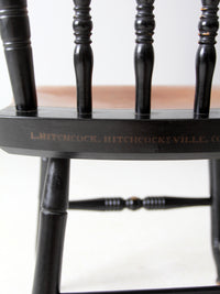 vintage Hitchcock stenciled accent chair