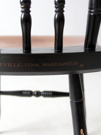vintage Hitchcock stenciled accent chair