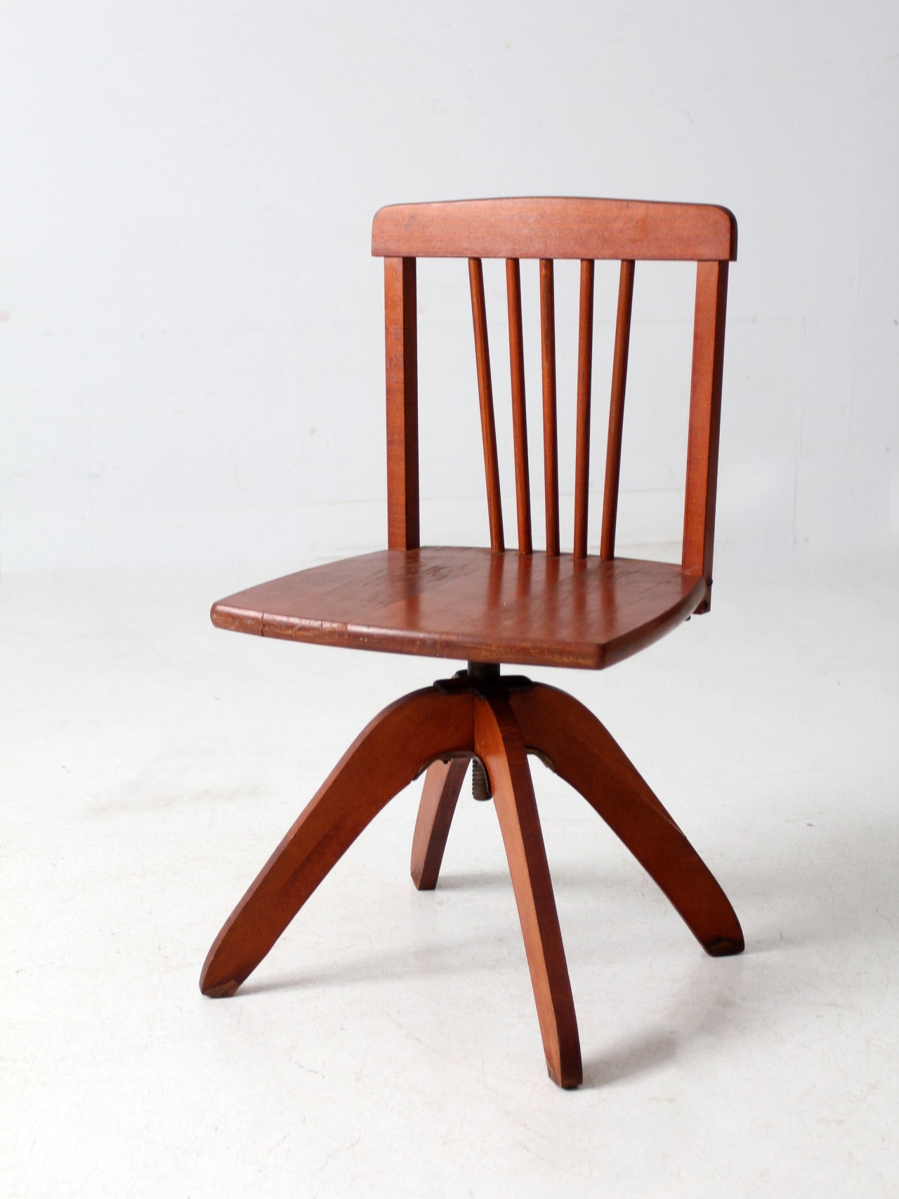 mid-century kid's swivel chair