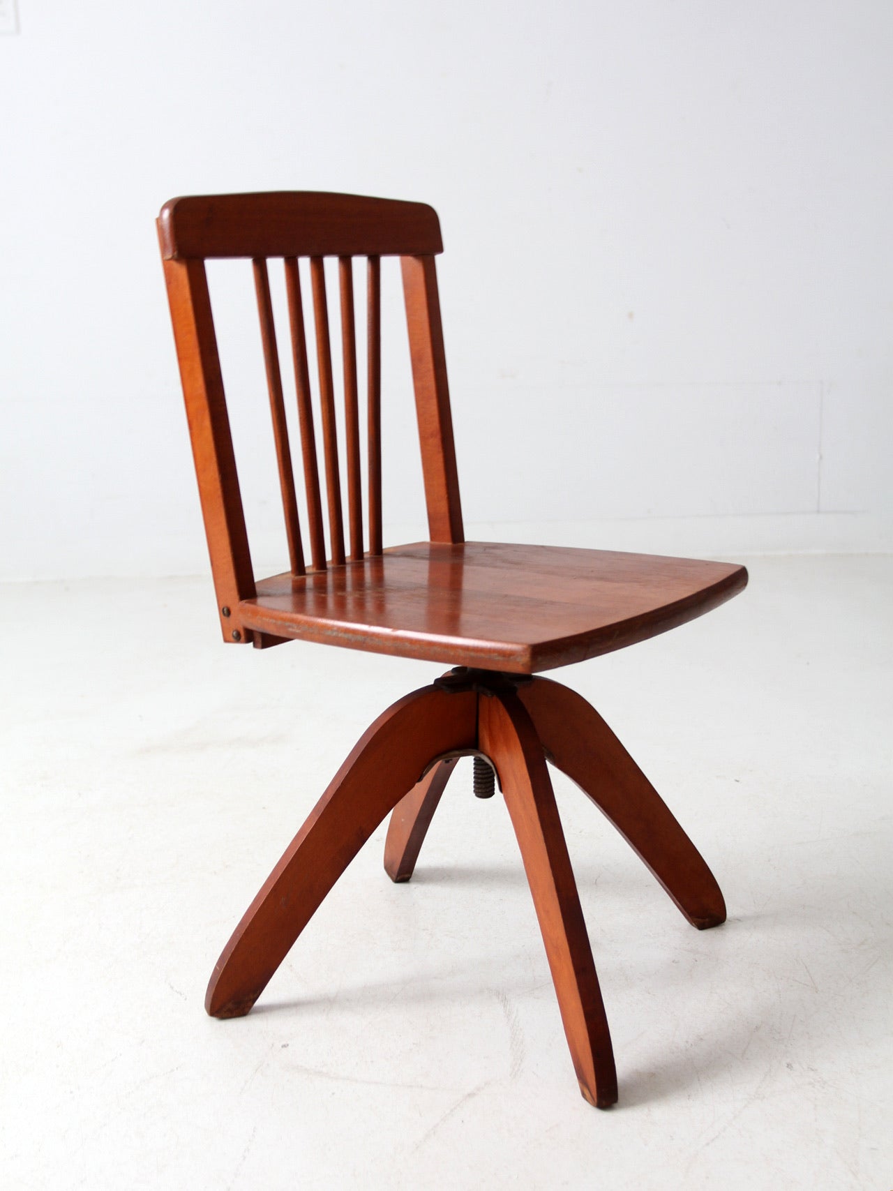 mid-century kid's swivel chair