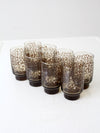 vintage Libbey Prado Scroll tumblers set of 8