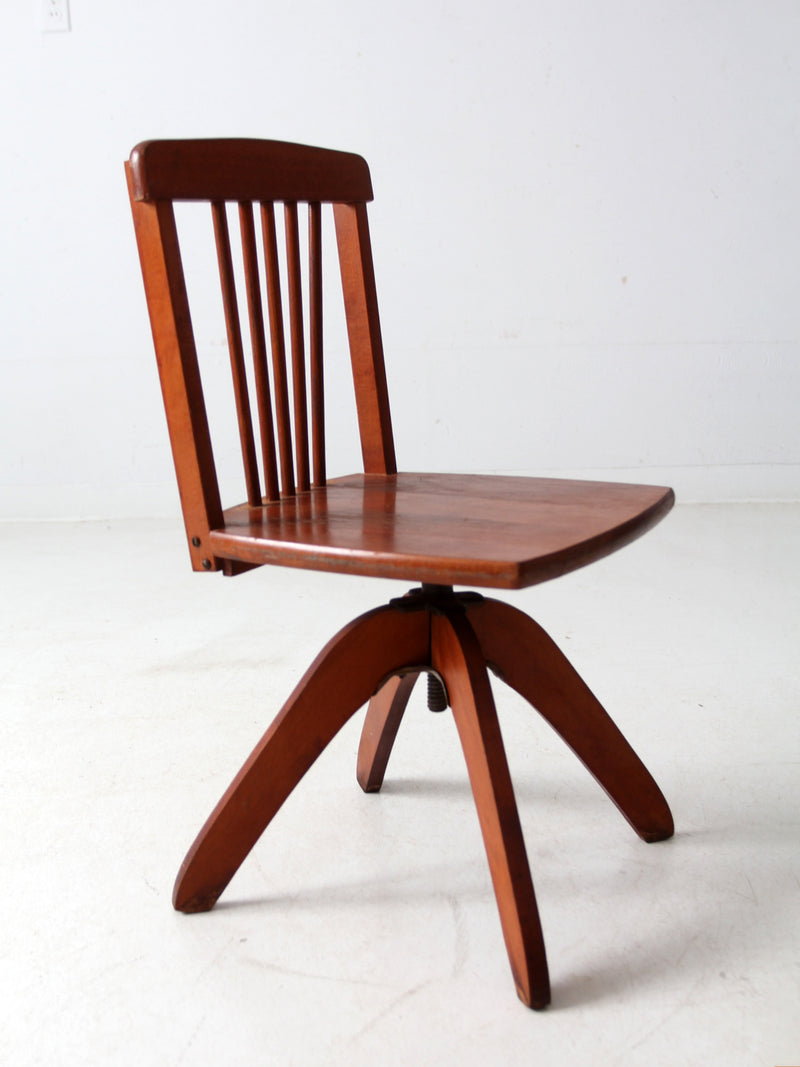 mid-century kid's swivel chair