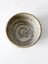 vintage studio pottery bowl