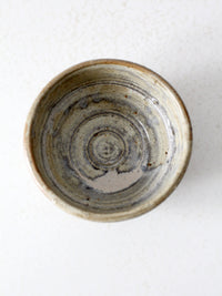 vintage studio pottery bowl