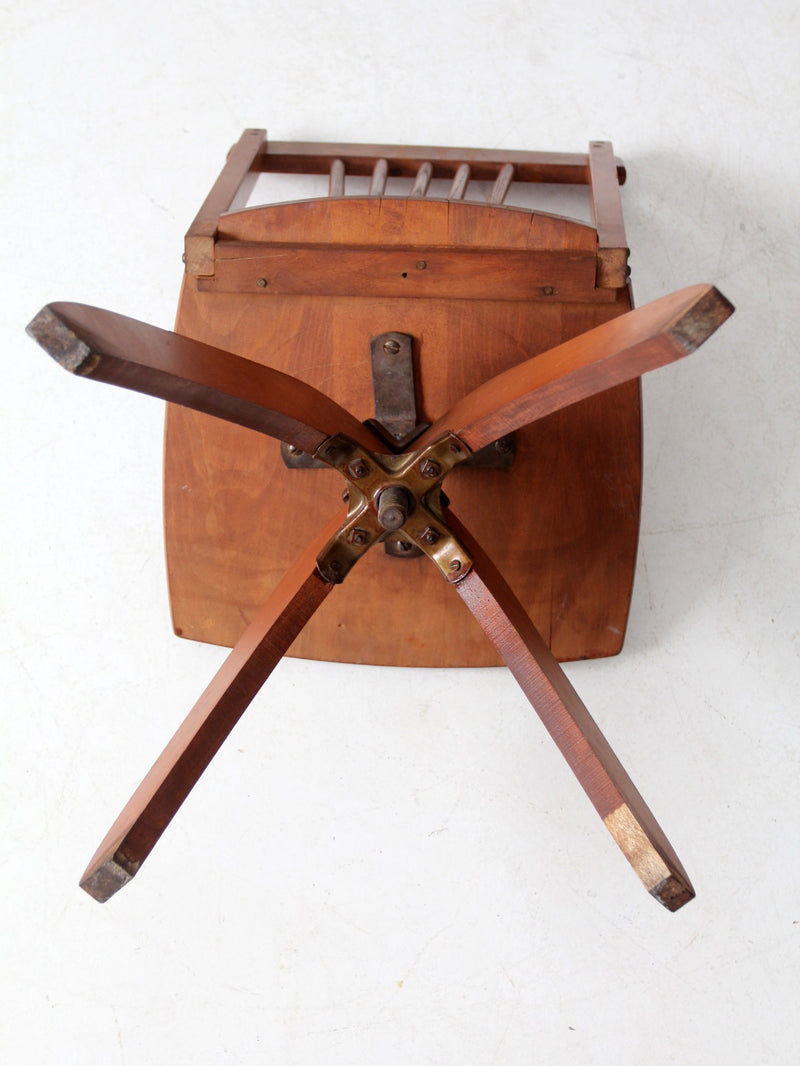 mid-century kid's swivel chair