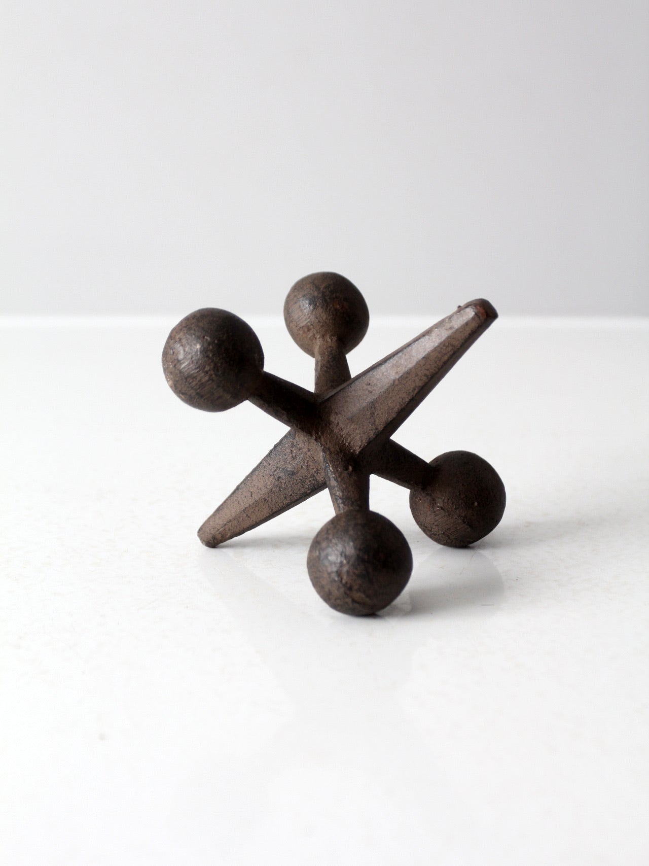 60s Jacks ミッドセンチュリー　ジャックス　スカルプチャー　ヴィンテージ mid century cast iron jack – 86 Vintage
