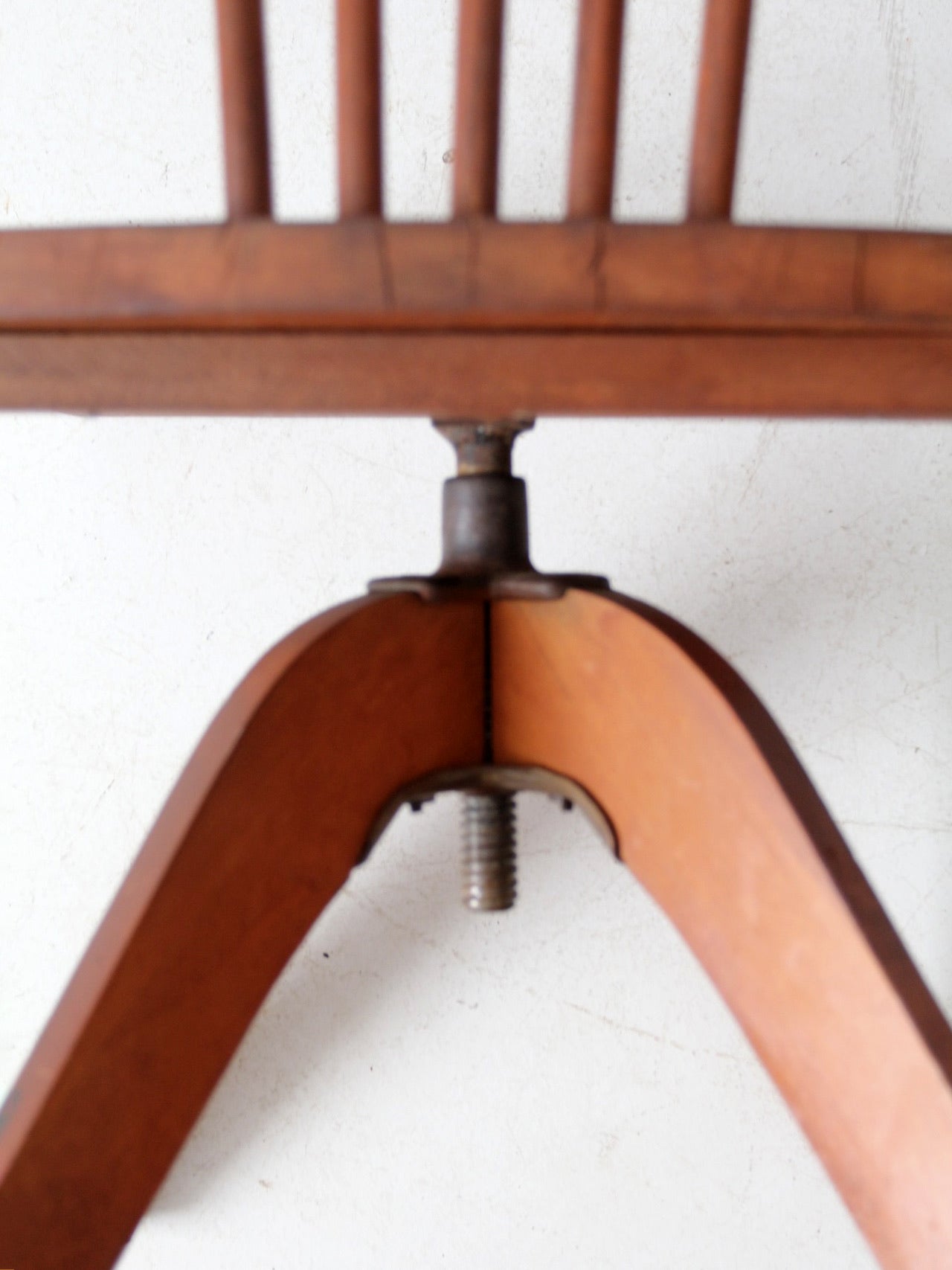 mid-century kid's swivel chair