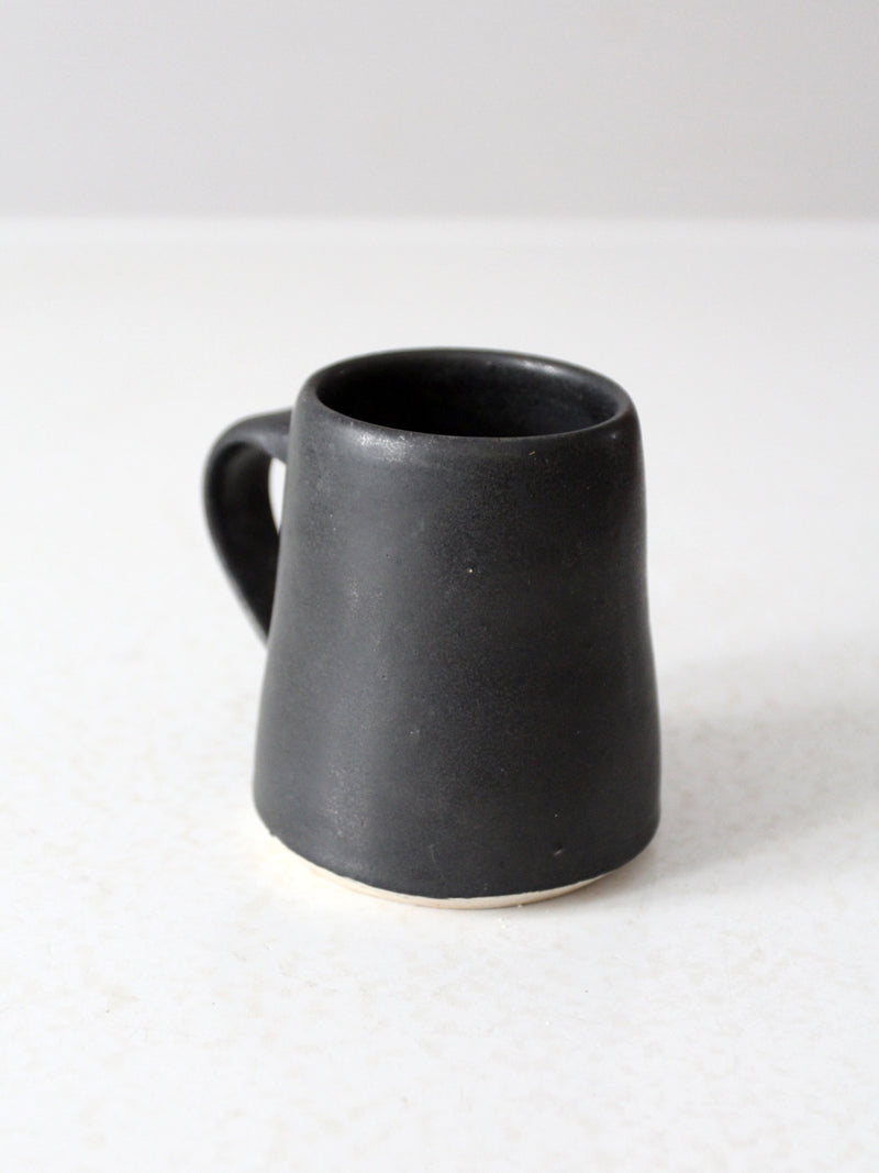 vintage studio pottery mug