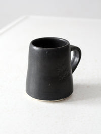 vintage studio pottery mug