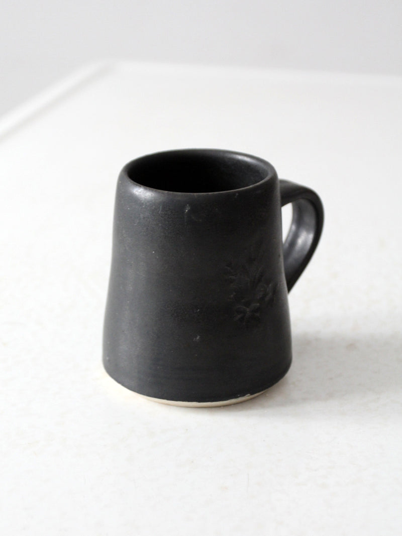 vintage studio pottery mug