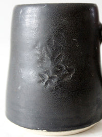 vintage studio pottery mug