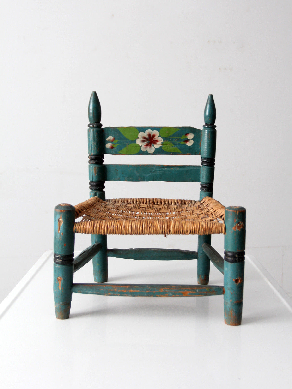 vintage Mexican folk art child's chair