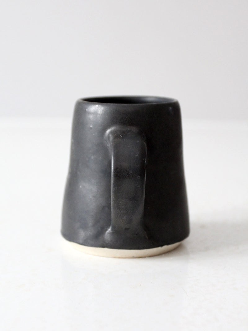 vintage studio pottery mug