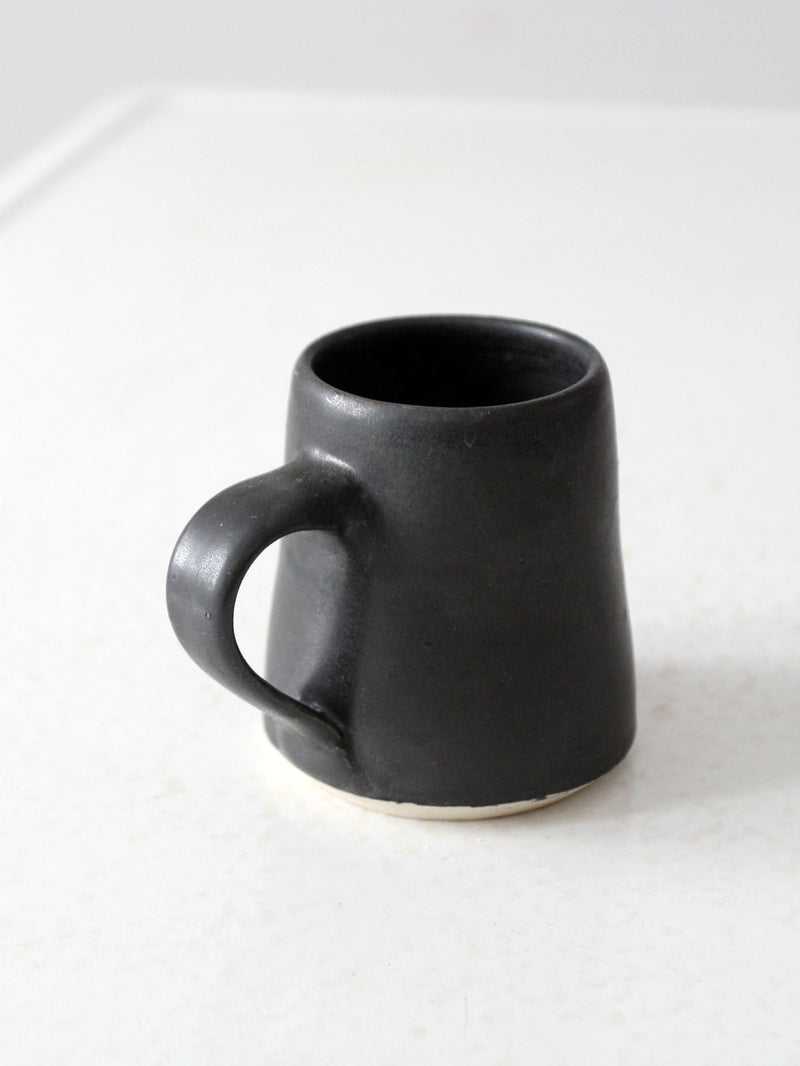 vintage studio pottery mug