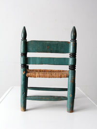 vintage Mexican folk art child's chair