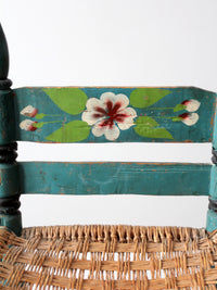 vintage Mexican folk art child's chair