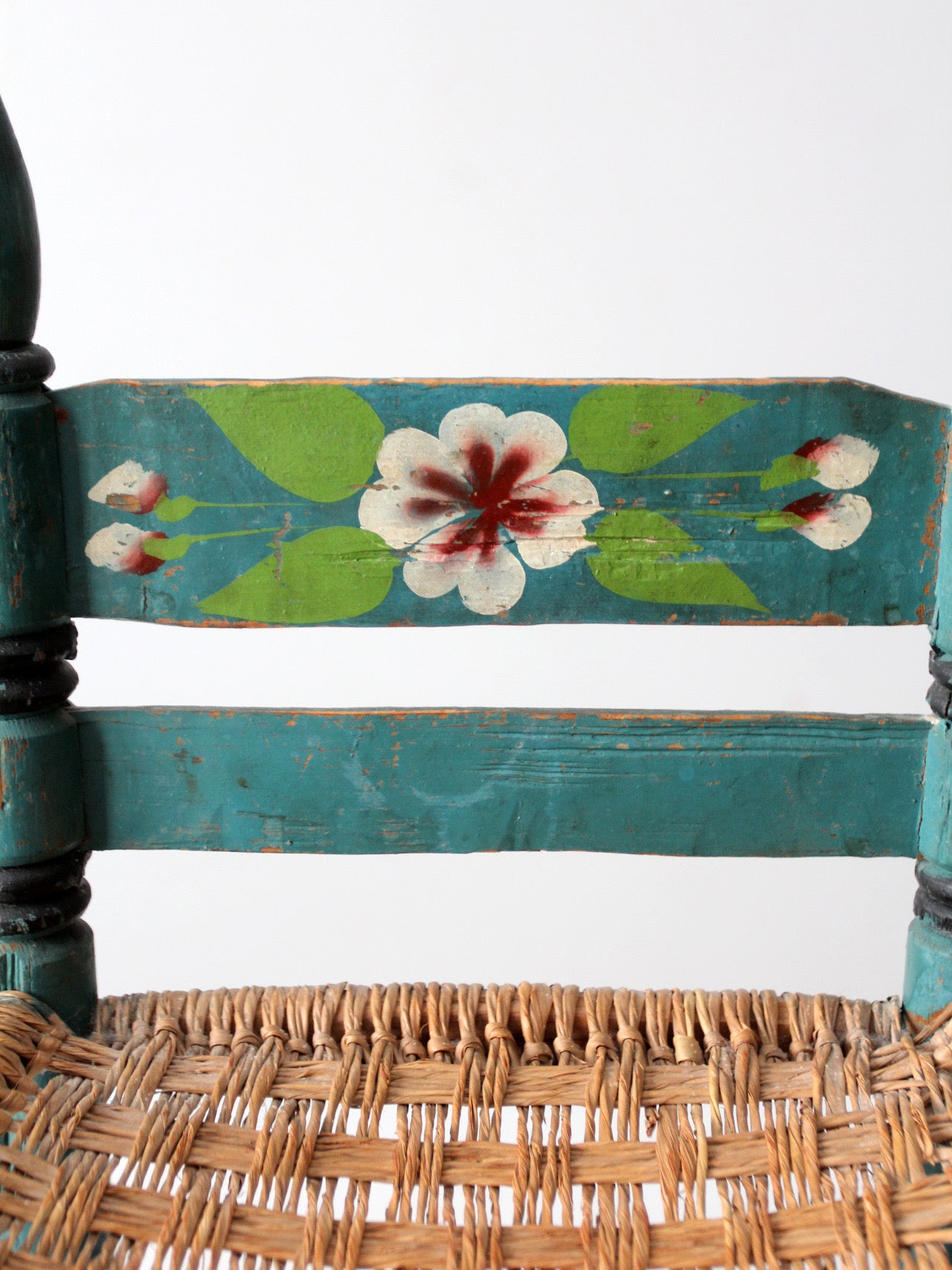 vintage Mexican folk art child's chair