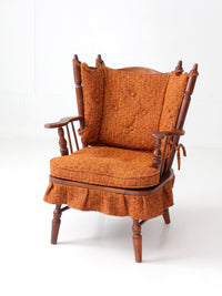 mid-century Colonial Revival spring rocking chair