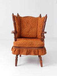 mid-century Colonial Revival spring rocking chair