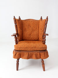 mid-century Colonial Revival spring rocking chair