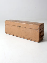 vintage hand made tool box