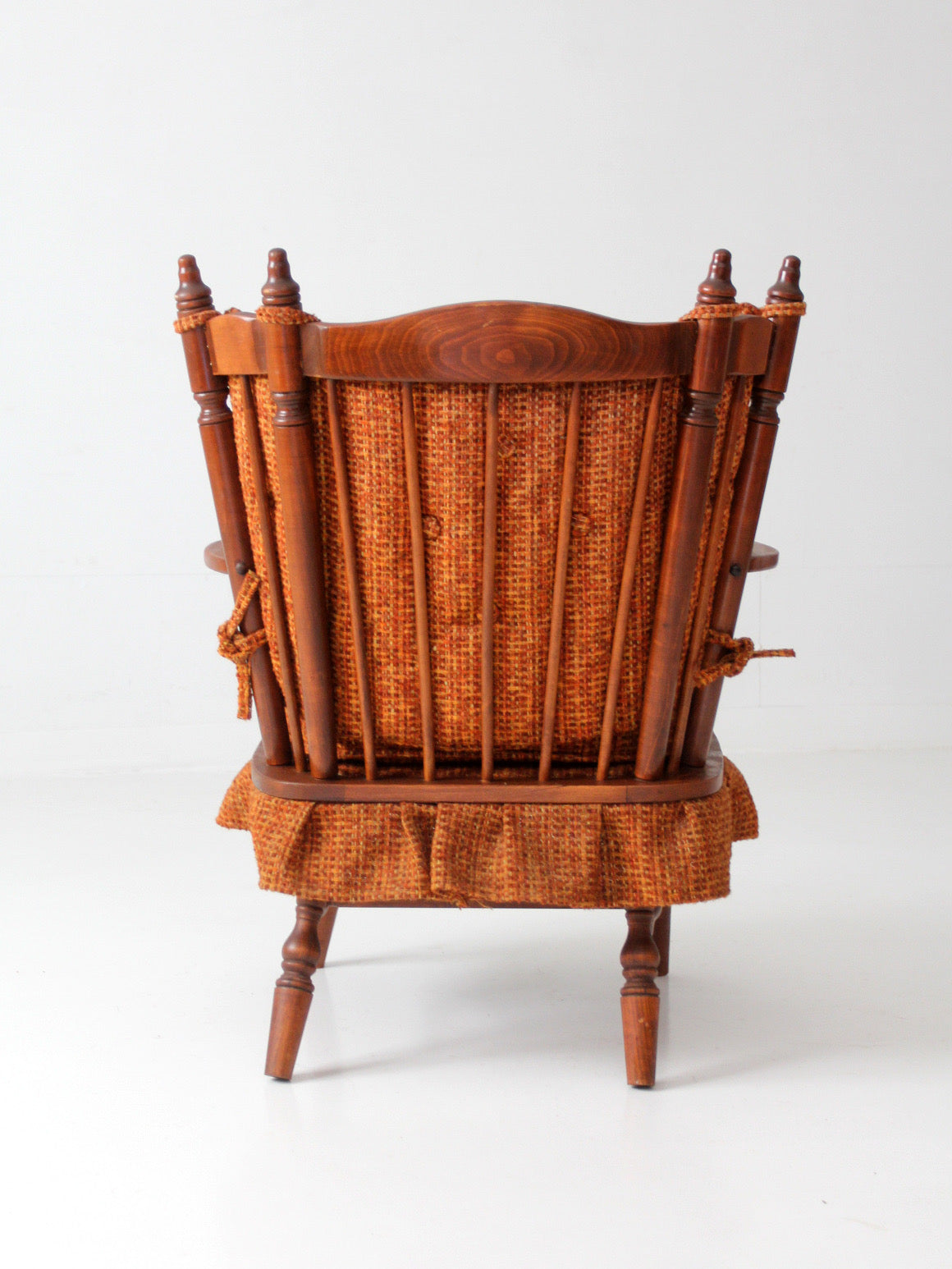 mid-century Colonial Revival spring rocking chair