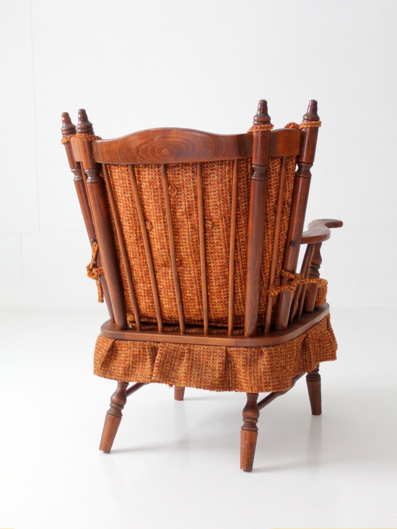 mid-century Colonial Revival spring rocking chair