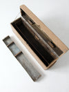 vintage hand made tool box
