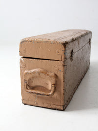 vintage hand made tool box