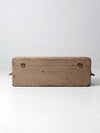 vintage hand made tool box
