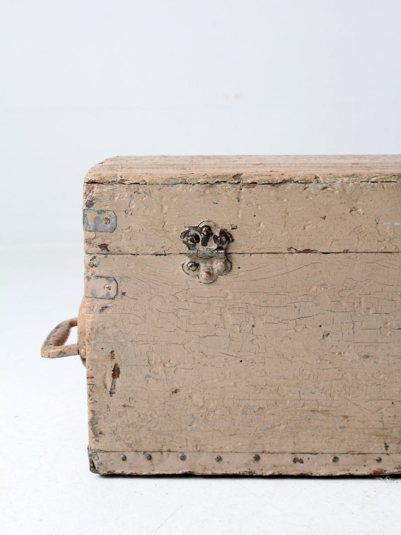 vintage hand made tool box