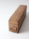 vintage hand made tool box