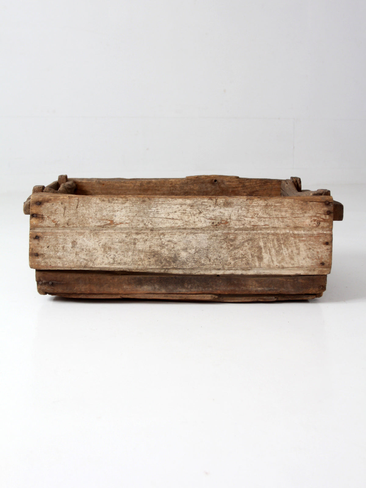 antique wood farm crate