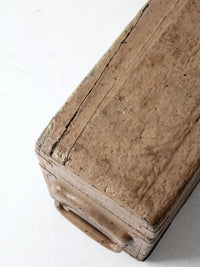 vintage hand made tool box