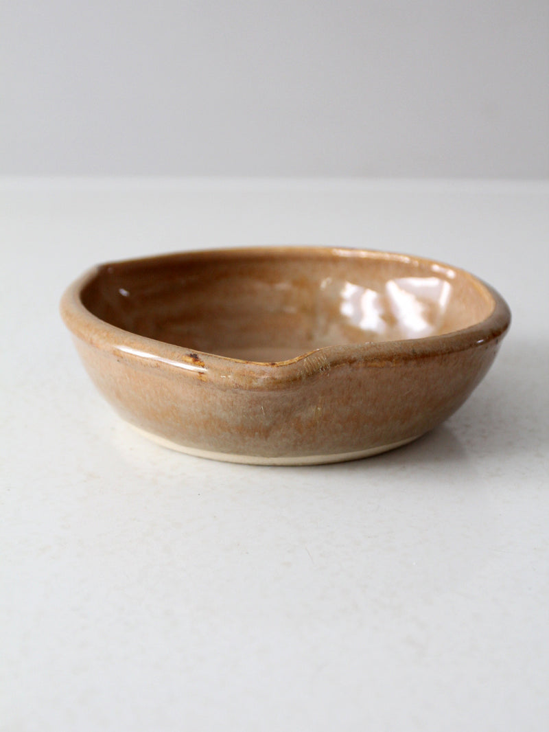 vintage studio pottery bowl