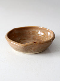 vintage studio pottery bowl