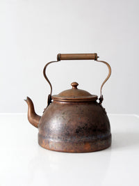 antique copper kettle